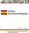 Buchcover 80 Jahre Internationale Brigaden