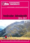 Buchcover Innsbrucker Jahresbericht 2016-2017