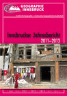Buchcover Innsbrucker Jahresbericht 2011-2013