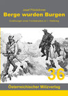 Buchcover Berge wurden Burgen