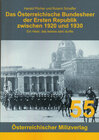 Buchcover Das Österreichische Bundesheer der Ersten Republik zwischen 1920 und 1930