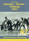 Buchcover Libanon - Syrien - Feldzug 1941