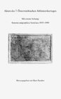Buchcover Akten des 7. Österreichischen Althistorikertages
