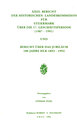 Buchcover XXIII. Bericht der Historischen Landeskommission für Steiermark über die 17. Geschäftsperiode (1987–1991) und Bericht üb