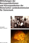 Buchcover Mitteilungen der Korrespondentinnen und Korrespondenten der Historischen Landeskommission für Steiermark