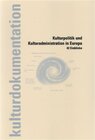 Buchcover Kulturpolitik und Kulturadministration in Europa