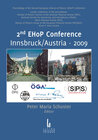 Buchcover Proceedings of the 2nd European History of Physics (EHoP) Conference, Innsbruck/Austria, 2009