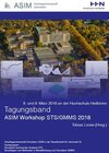 Buchcover Tagungsband ASIM Workshop STS/GMMS 2018