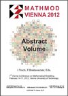Buchcover MATHMOD 2012 Abstract Volume