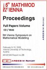 Buchcover Proceedings MATHMOD 06 Vienna Full Papers Volume