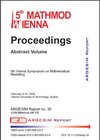 Buchcover Proceedings MATHMOD 06 Vienna Abstract Volume