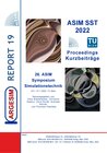 Buchcover Proceedings Kurzbeiträge ASIM SST 2022