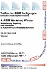 Buchcover 4. ASIM Workshop Wismar - Modellierung, Regelung und Simulation in Automotive und Prozessautomation