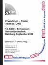Buchcover Praxisforum - Poster ASIM SST 2000