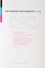 Buchcover Rethinking Photography I+II