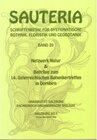 Buchcover Sauteria 20: Netzwerk Natur & Beiträge zum 14. österreichischen Botanikertreffen in Dornbirn