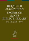 Buchcover Tagebuch eines Bibliothekars