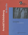 Buchcover Arnold Schönberg in Berlin