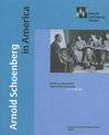 Buchcover Arnold Schoenberg in America