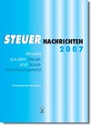 Buchcover Steuer Nachrichten 2007