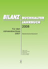Buchcover Bilanzbuchhalter Jahrbuch 2008
