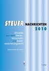 Buchcover STEUER NACHRICHTEN 2010