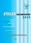 Buchcover STEUER NACHRICHTEN 2019 - inkl. Jubiläumsbonus als PDF