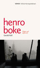 Buchcover henro boke