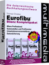 Buchcover Eurofibu Bilanz 2024 Komplettpaket. Die österreichische Buchhaltungssoftware