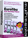 Buchcover Eurofibu E/A 2024 StartUp Paket. Die österreichische Buchhaltungssoftware
