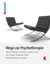 Buchcover Wege zur Psychotherapie