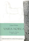 Buchcover VARIA NORICA