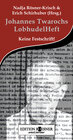 Buchcover Johannes Twarochs LobhudelHeft