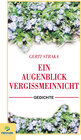 Buchcover Ein Augenblick Vergißmeinnicht