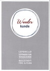 Buchcover Wunderkunde - Leporello