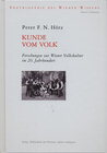 Buchcover Kunde vom Volk