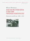 Buchcover Das Burgtheater und die Wiener Identität