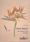 Buchcover Franz Bauer - The painted record of Nature