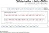Buchcover Chiffrierstreifen mit Leiterchiffre