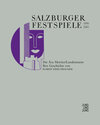 Buchcover Salzburger Festspiele 1990-2001