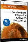 Buchcover Creative Suite: Integration, GoLive CS, Illustrator CS - video2brain Video-Training