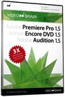 Buchcover Adobe Premiere Pro 1.5, Adobe Encore DVD 1.5, Adobe Audition 1.5 - video2brain Video-Training