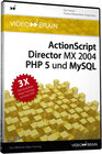 Buchcover ActionScript, Director, PHP 5 und MySQL - video2brain Video-Training