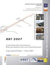 Buchcover BBT-Symposium 2007 - Brennerbasistunnel und Zulaufstrecken