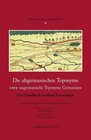 Buchcover Die altgermanischen Toponyme sowie ungermanische Toponyme Germaniens