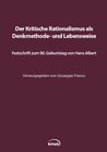 Buchcover Der Kritische Rationalismus als Denkmethode und Lebensweise
