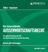 Buchcover Das österreichische Außenwirtschaftsrecht