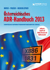 Buchcover Österreichische ADR-Handbuch 2013