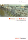 Buchcover Erinnern und Gedenken