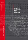 Buchcover Archivale des Monats (2020)